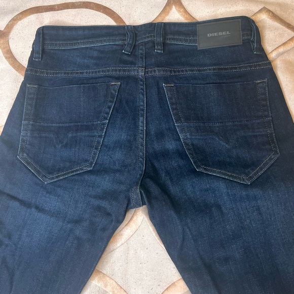 Diesel dark blue denim pants. Very stylish. Worn once. 30/32. - Picture 4 of 4
